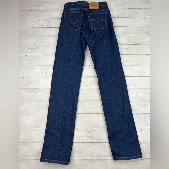 Levi’s Vintage USA Made Orange Tab 505 Straight Jeans 30x34 - Picture 3 of 13
